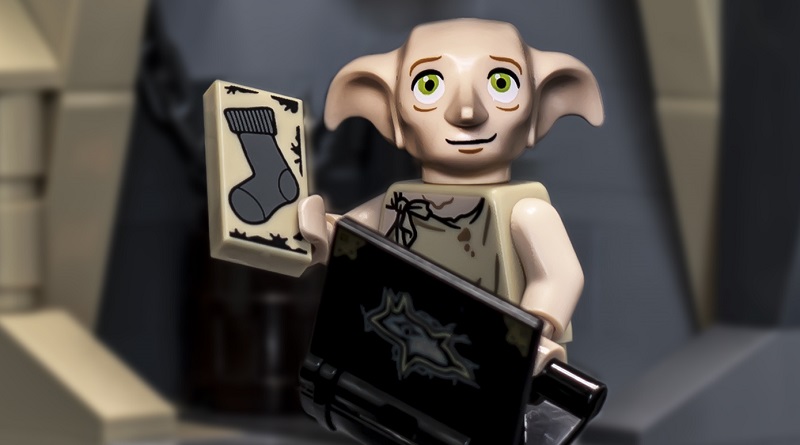 LEGO Harry Potter & Fantastic Beasts minifigure vignettes: Dobby