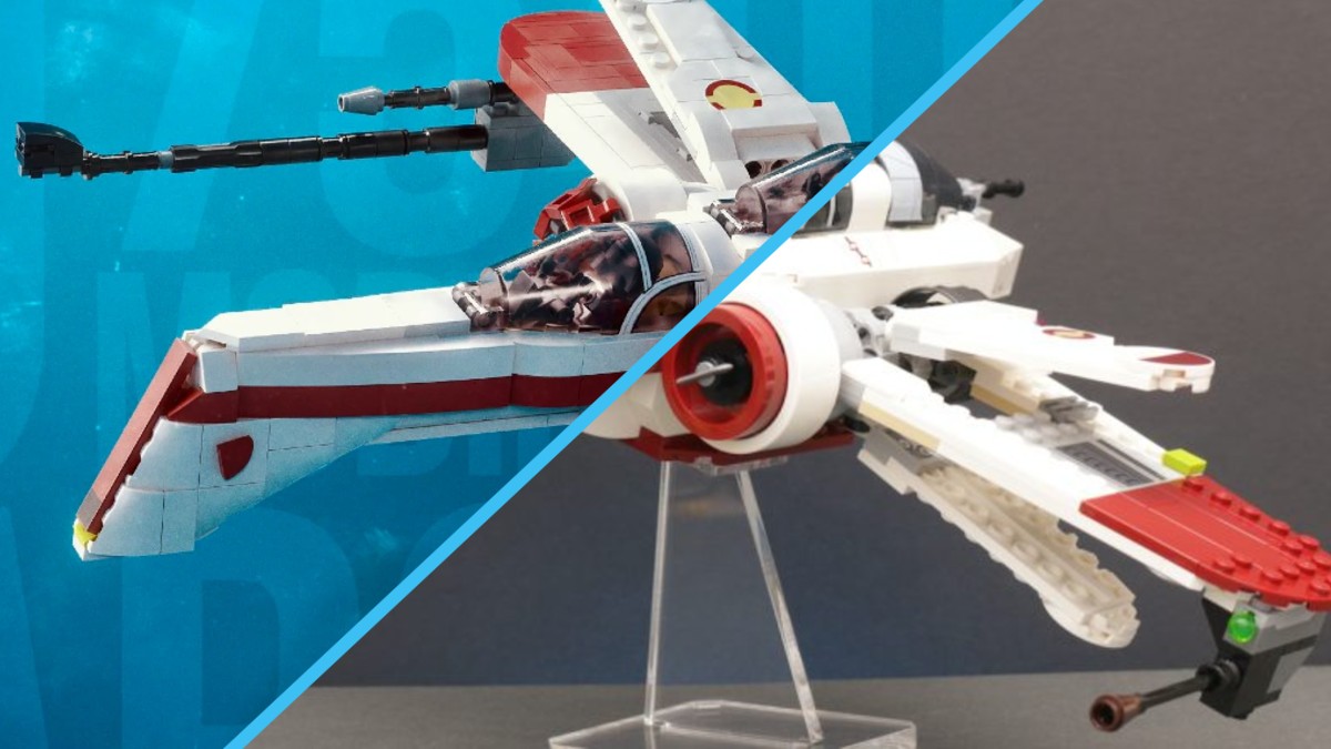LEGO Star Wars 75402 ARC-170 Starfighter modifications are already appearing