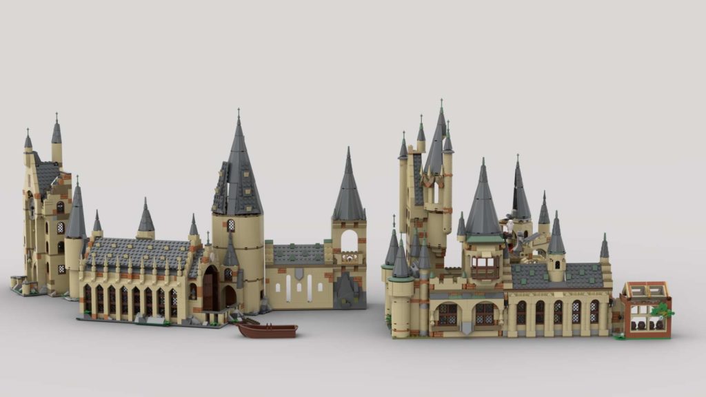 LEGO Harry Potter combining hogwarts sets Eurobricks 1 1
