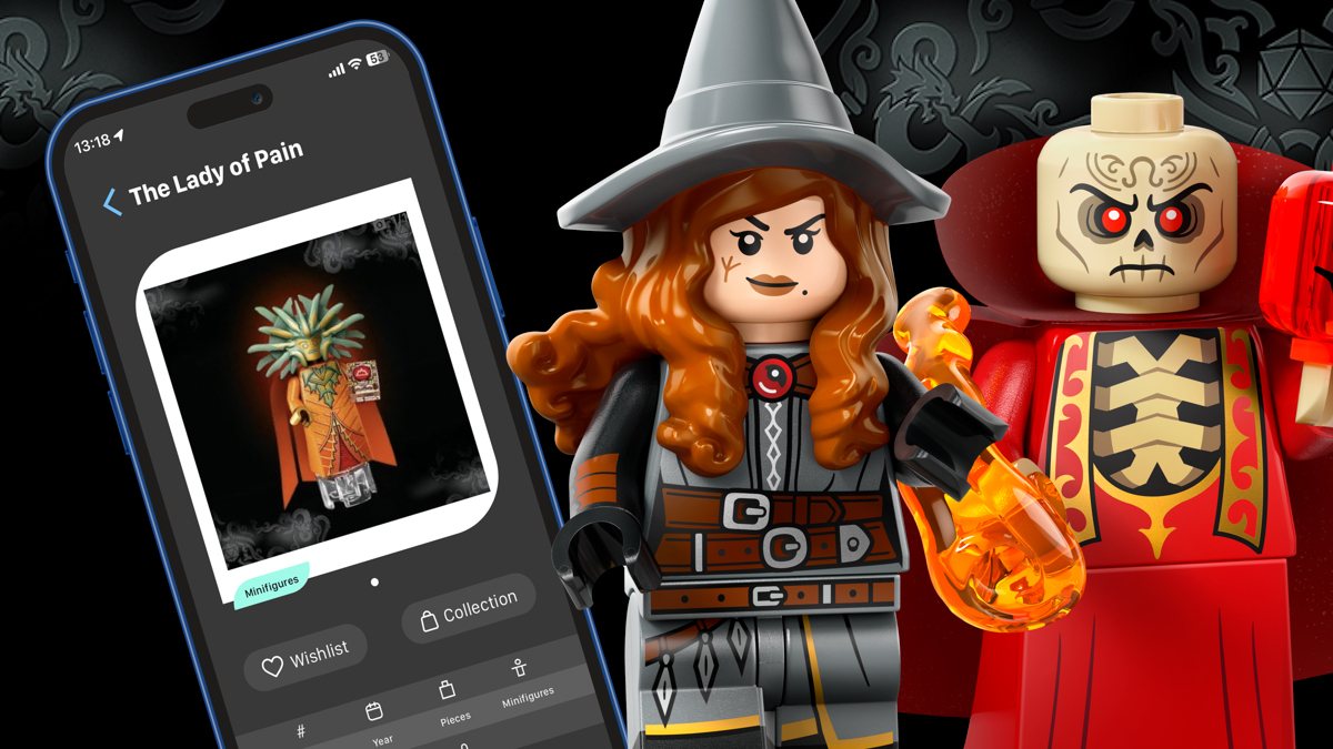 There’s a mystery 13th LEGO D&D minifigure code – but Brick Search has the solution