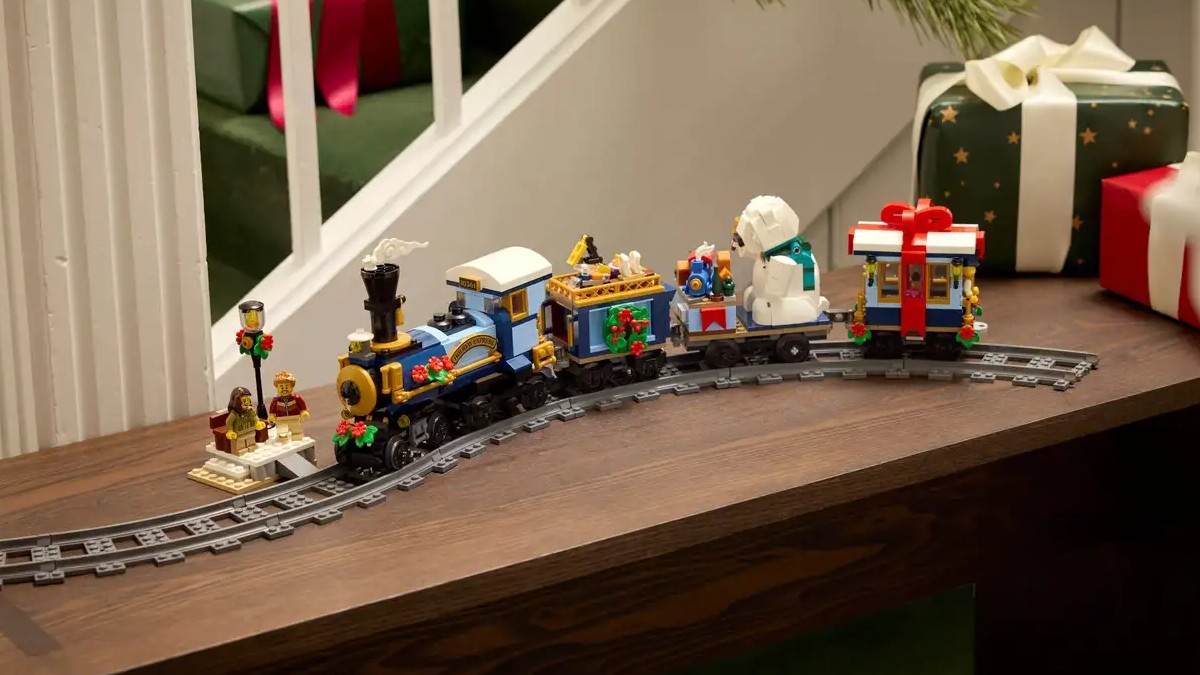 LEGO Winter Village 2025 set and giant Christmas tree revealed