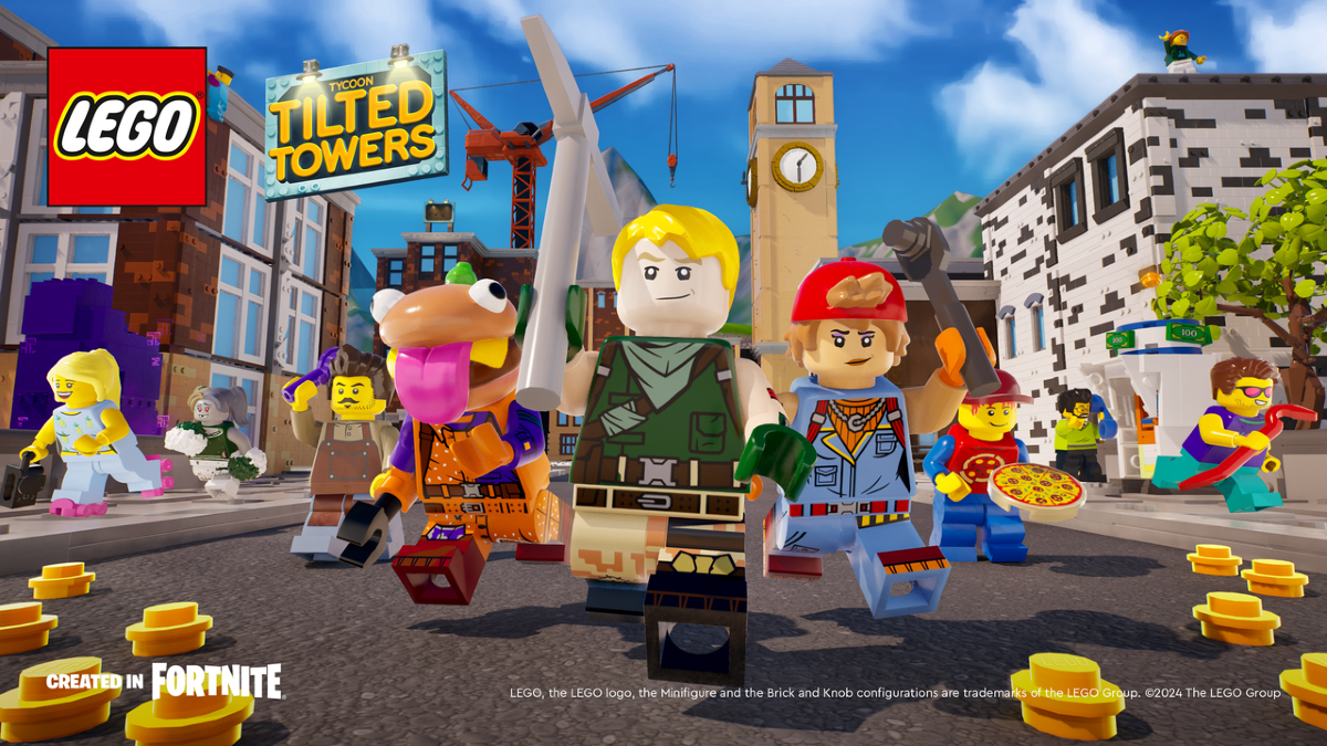 LEGO Fortnite Tilted Towers might have offered an early look at rumoured sets