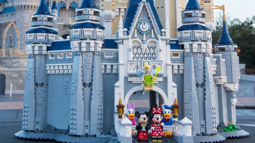 LEGO 71040 The Disney Castle in Disney World lifestyle resized featured 1024x576