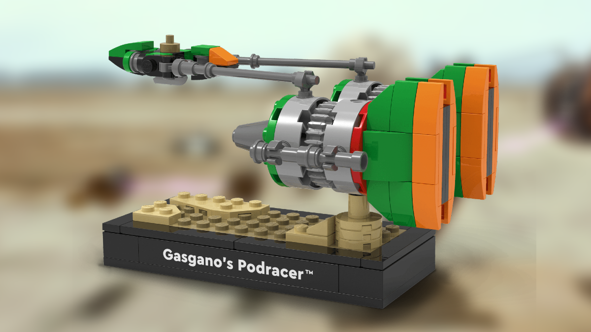 LEGO Star Wars Gasgano’s Podracer gift-with-purchase revealed