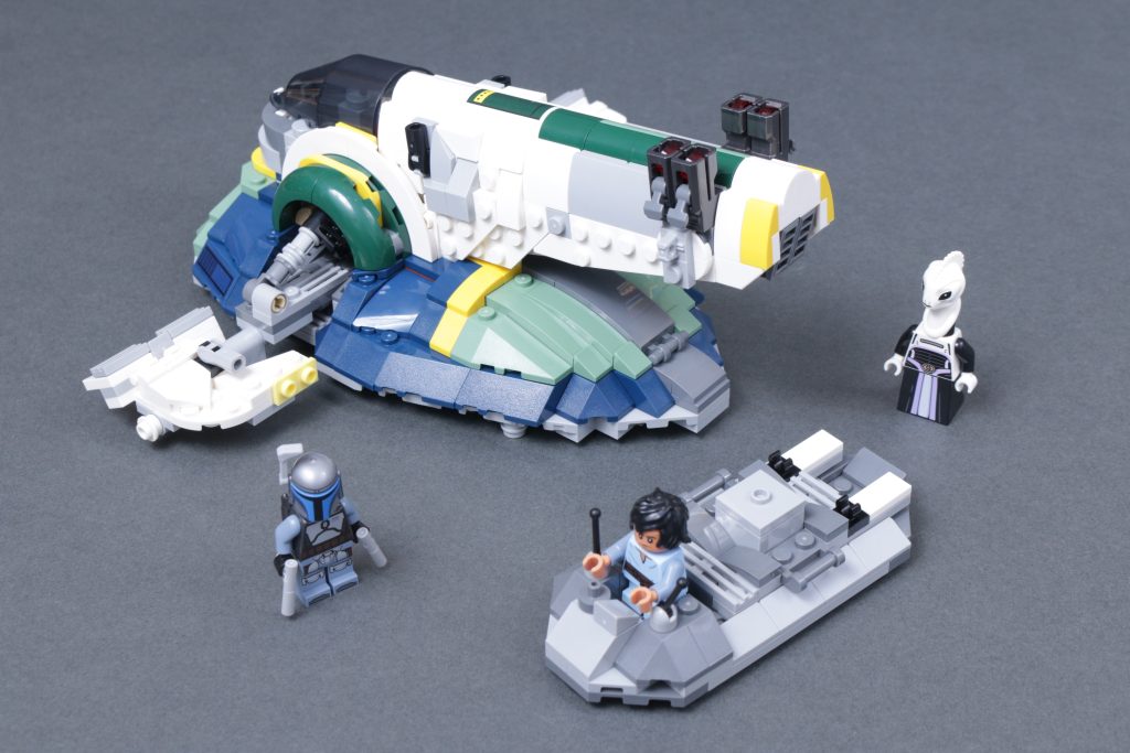 LEGO Star Wars 75433 Jango Fetts Starship review 41 1024x683