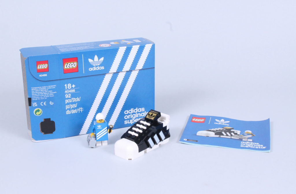LEGO 40486 Adidas Originals Superstar review 1