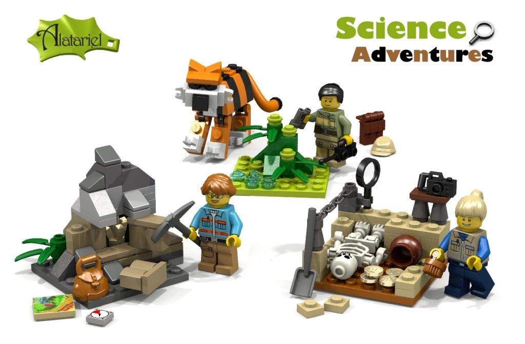 BrickLink Designer Program Science Adventures