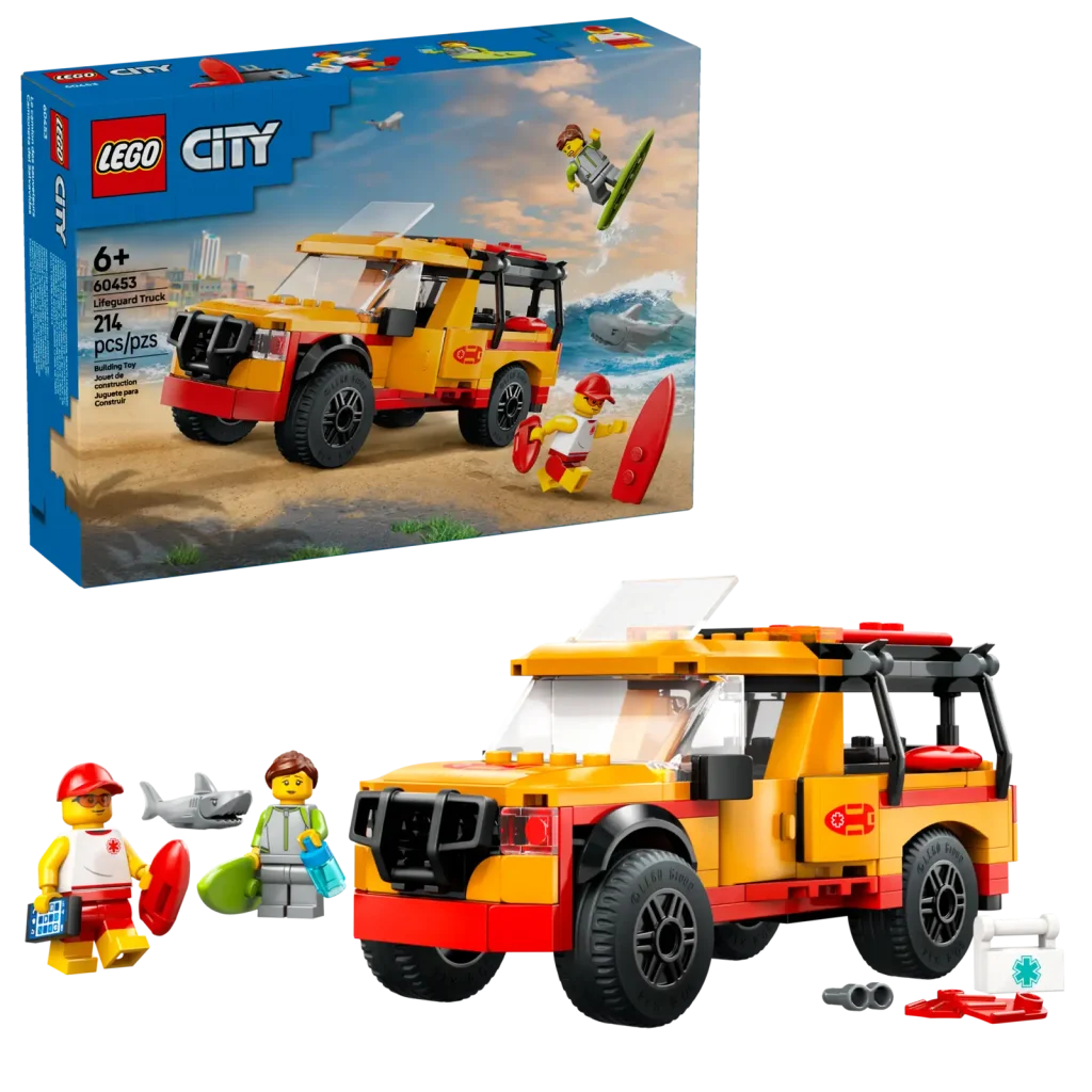 LEGO City 60453 Lifeguard Beach Rescue Truck  1024x1024