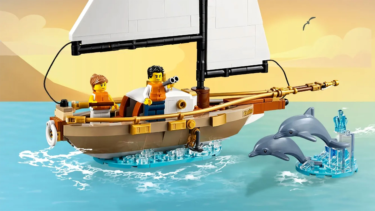 Last chance for free LEGO Ideas 40487 Sailboat Adventure