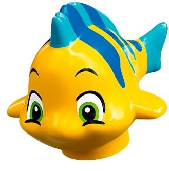 LEGO Disney flounder figure