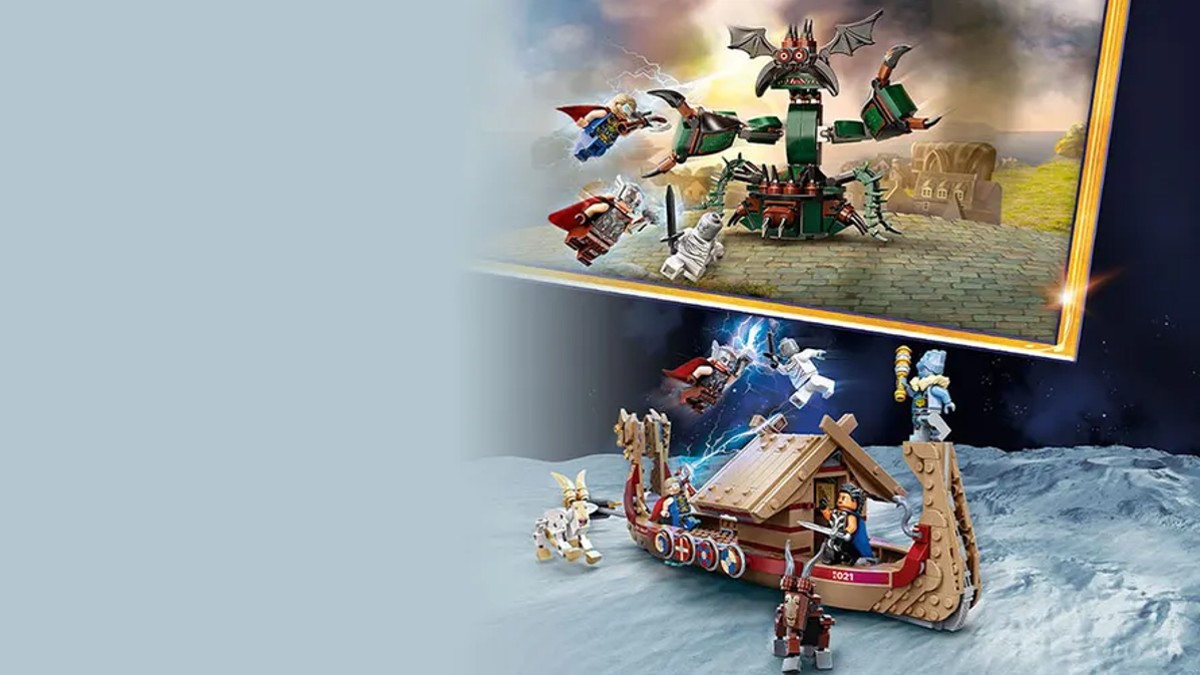 LEGO Marvel 76207 Attack on New Asgard appears on LEGO.com