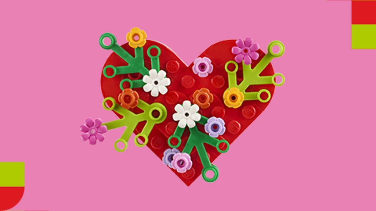 Free LEGO Valentine's Heart expands to the UK and Europe