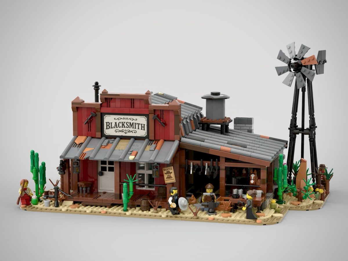 LEGO BrickLink Series 9 Wild West Blacksmith  1200x900