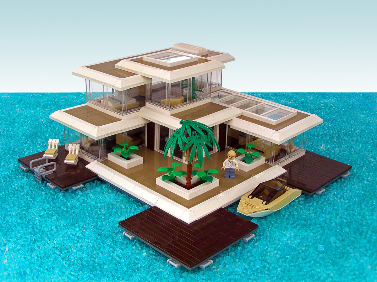 Brick Pic of the Day: Floating Paradise