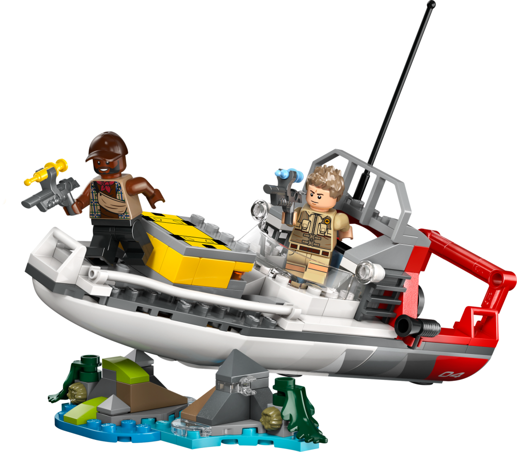 LEGO Jurassic World 76974 Brick Built Mosasaurus Boat Mission 4 1 1024x895