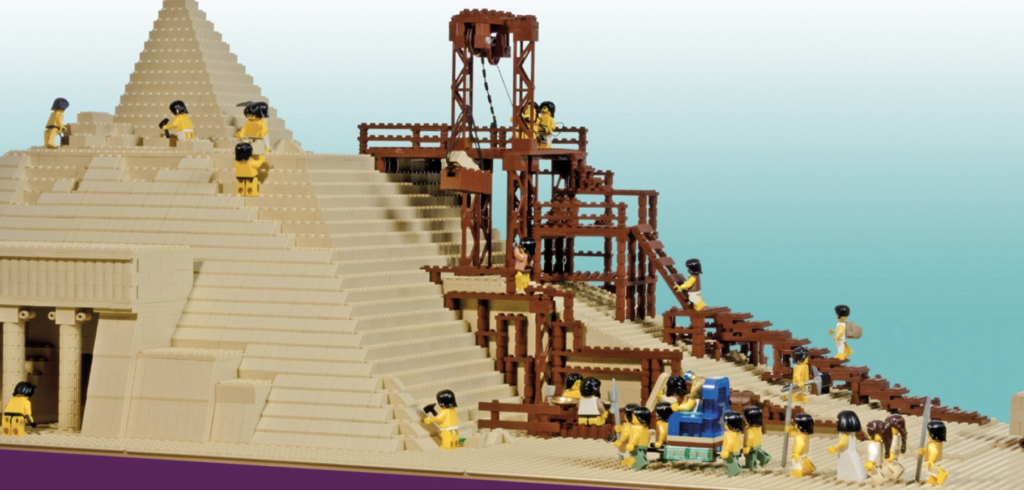 Brick Wonders exhibit showcases LEGO Wonders of the World