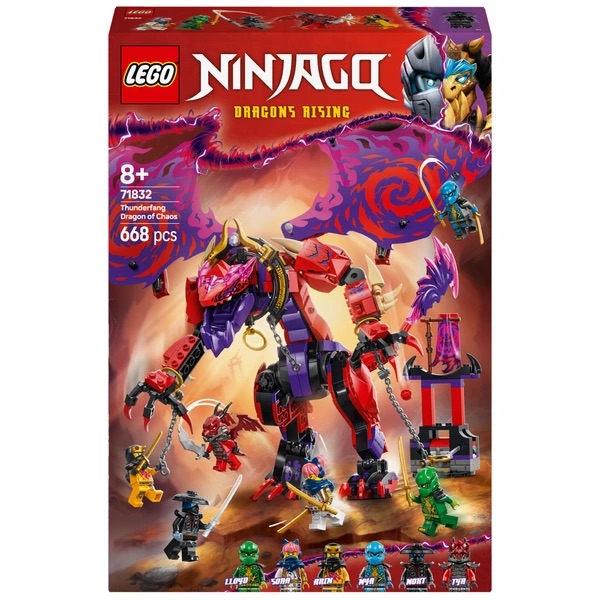 LEGO NINJAGO 71832 Thunderfang Dragon of Chaos 6