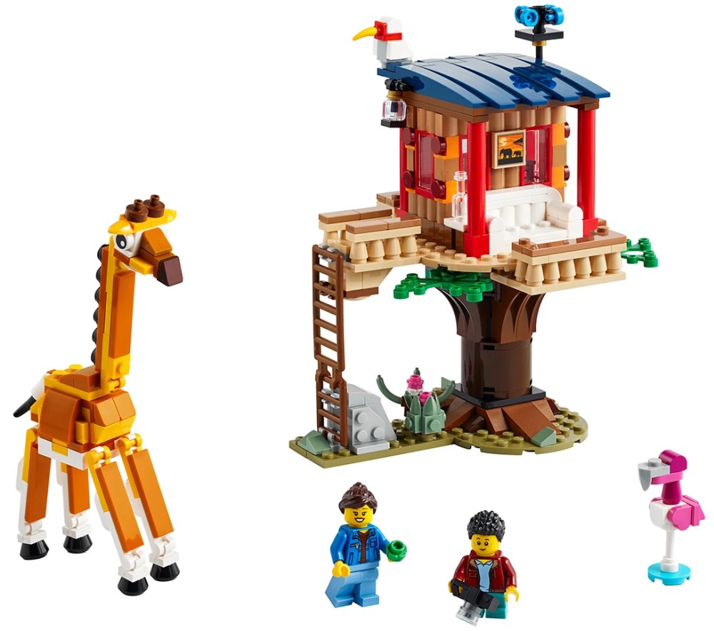 31116 Safari Wildlife Tree House 3