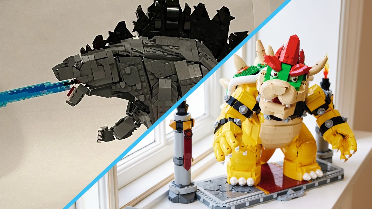 LEGO has a headstart on LEGO Ideas' Godzilla