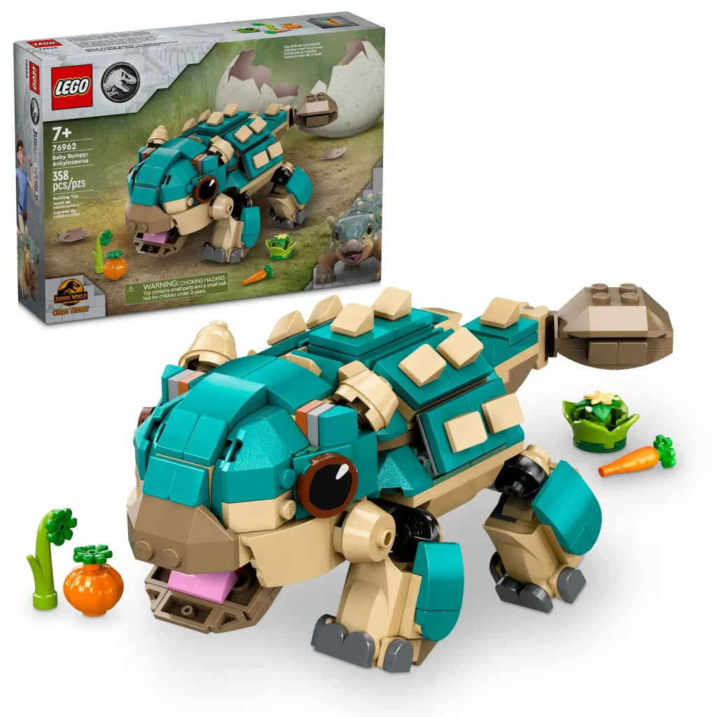 LEGO Jurassic World 76962 Baby Bumpy Ankylosaurus 1 1024x1024