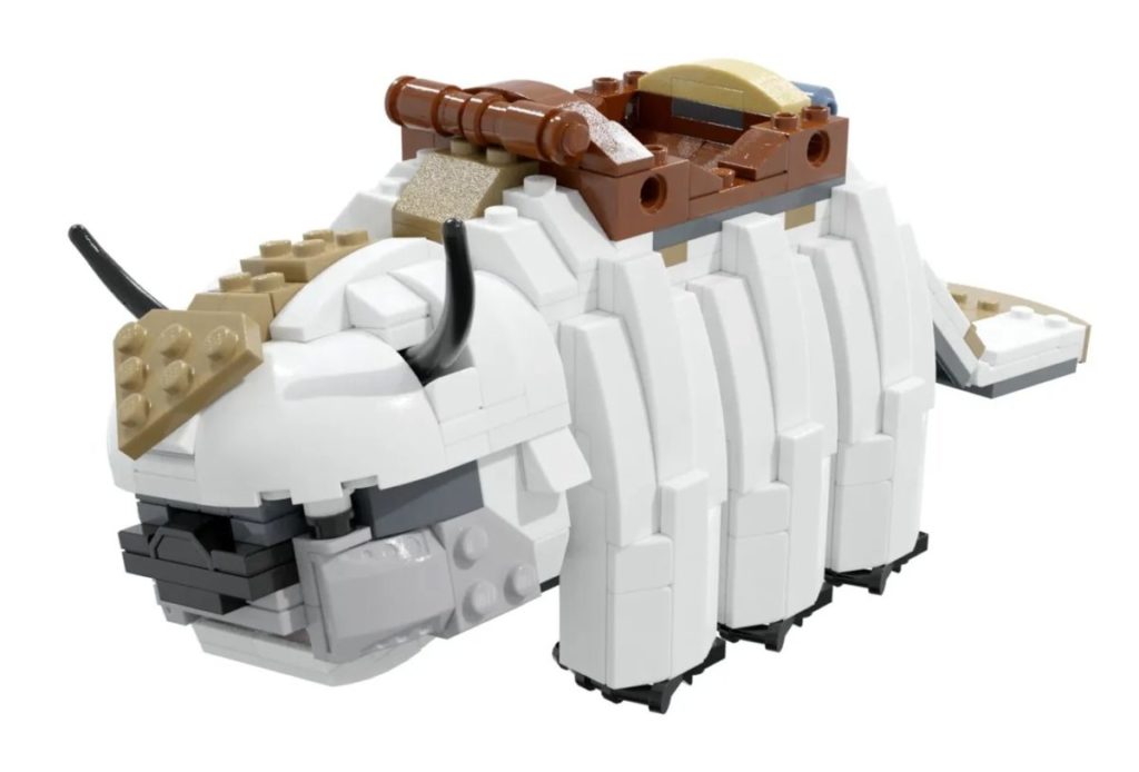 lego ideas Avatar the last airbender the avatar returns flying bison 1024x694