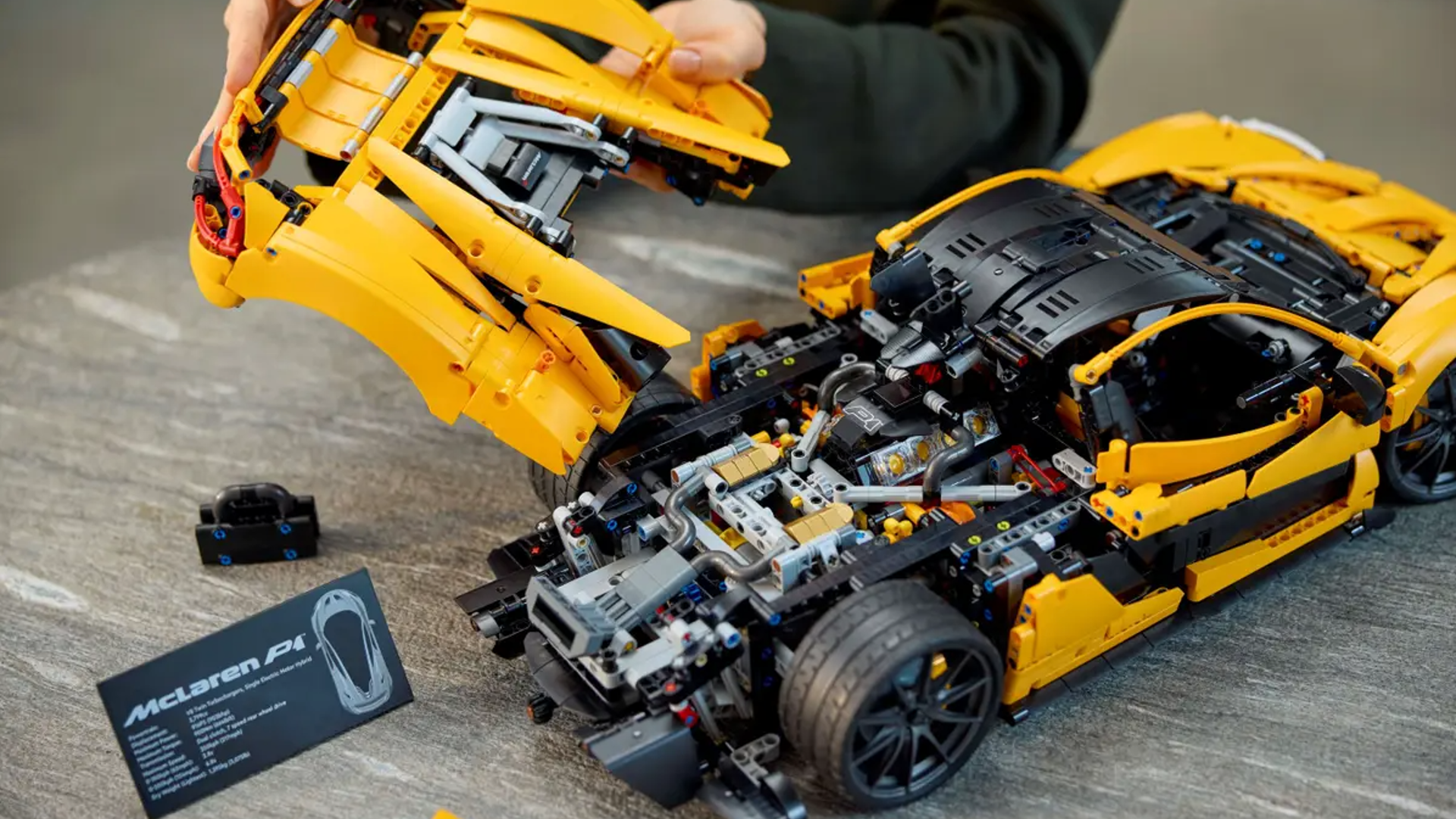 LEGO Technic 42172 McLaren P1 designers took model ‘to the limit’