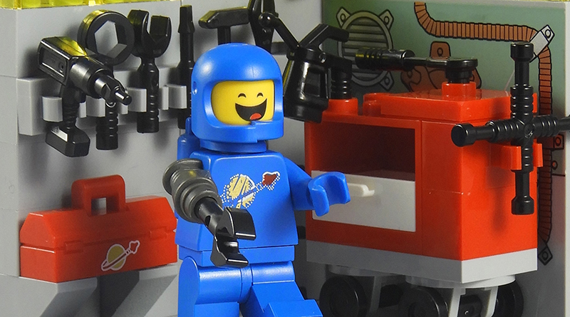 The LEGO Movie 2 Collectible Minifigures vignettes: Apocalypse Benny
