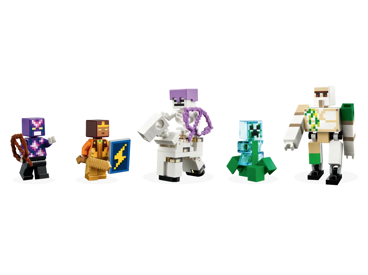 LEGO Minecraft 21250 The Iron Golem Fortress 6