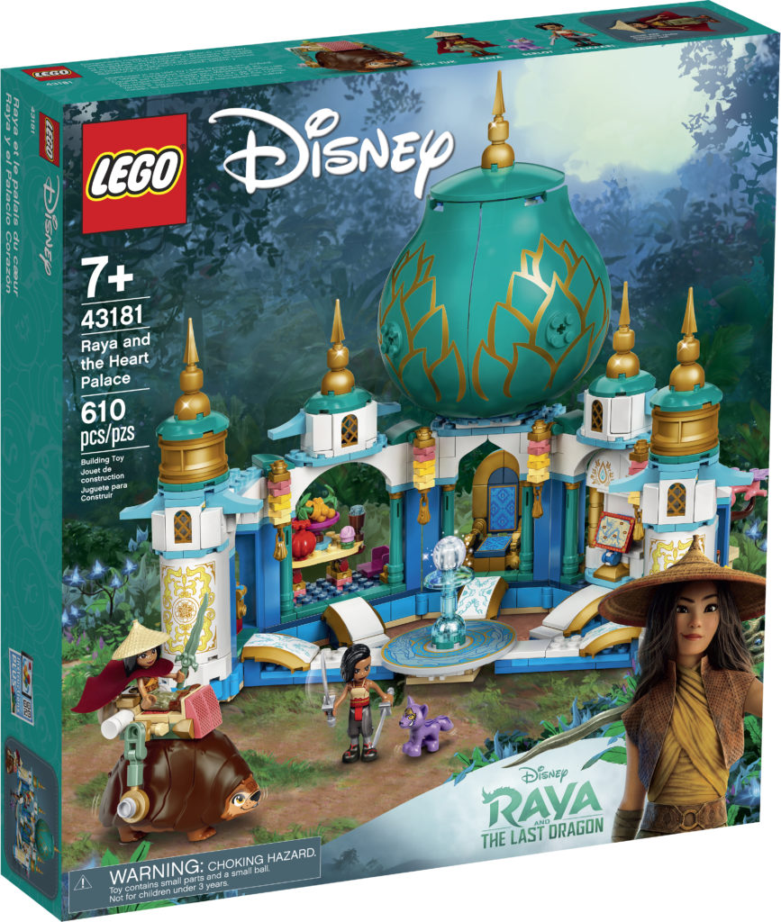 LEGO Disney 43181 Raya and the Heart Palace 1