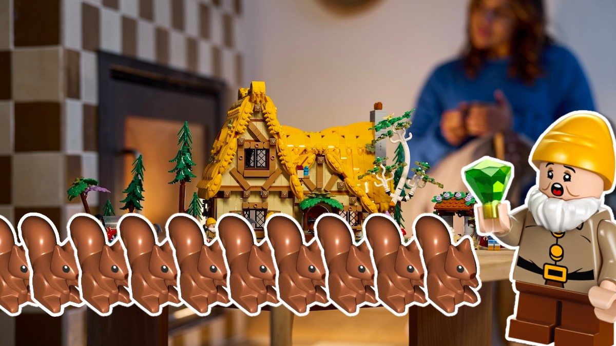 'I wanted an absolute army of squirrels', says LEGO Snow White designer