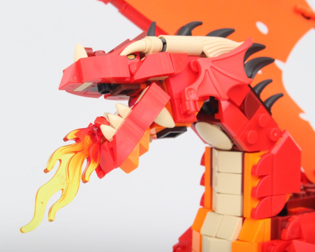 LEGO Ideas 21348 red dragons tale dungeons and dragons review 190 1024x819