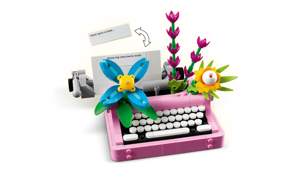 LEGO Creator 31169 Typewriter with Flowers 3 1024x576