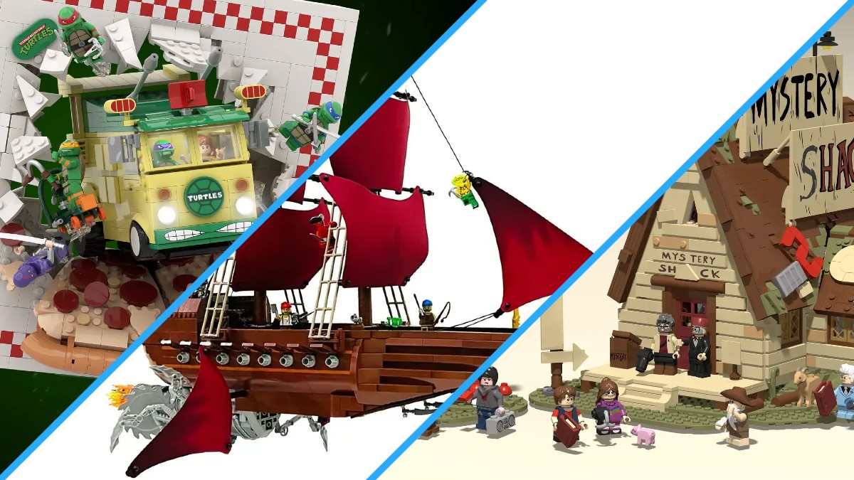 TMNT, Treasure Planet, Gravity Falls and more join LEGO Ideas review