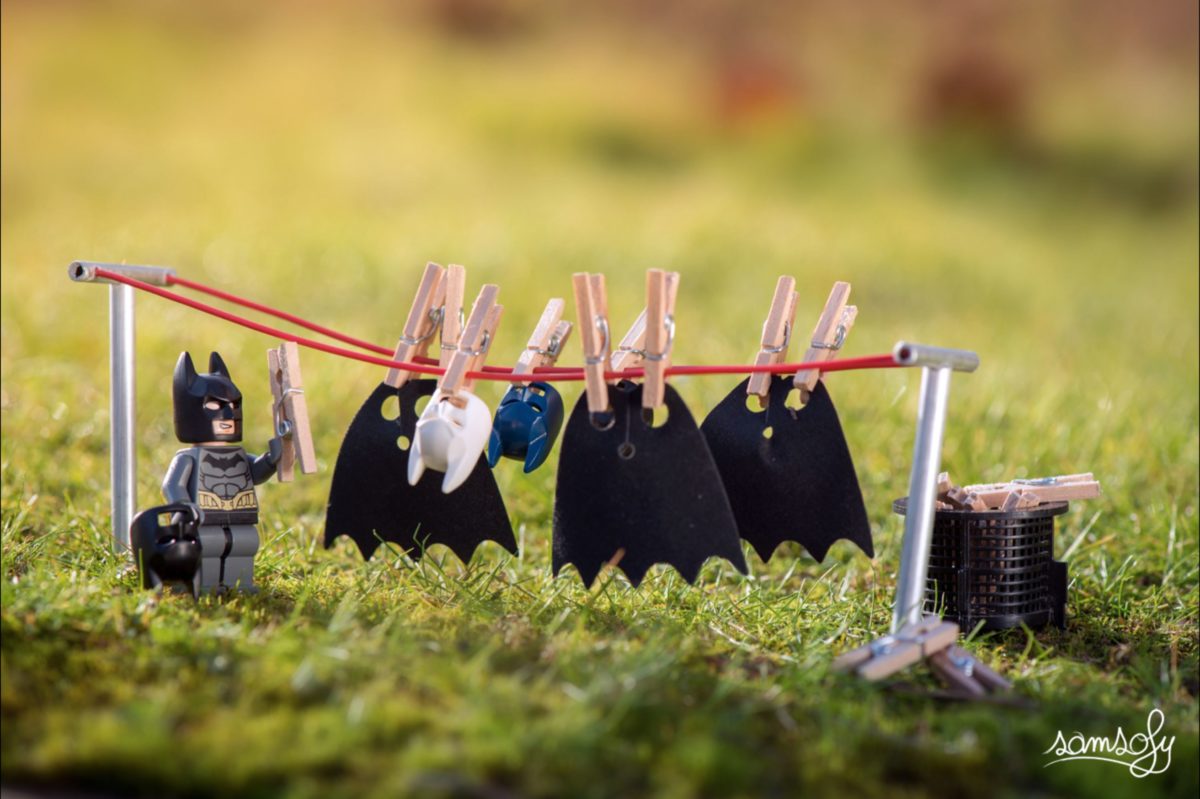 Brick Pic of the Day: Laundry day