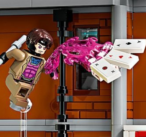 LEGO Marvel 76294 gambit purple piece