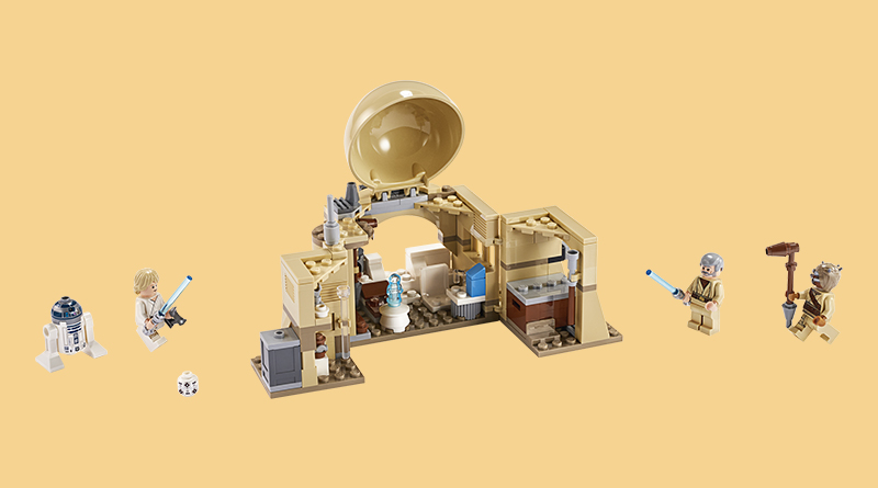 LEGO Star Wars 75270 Obi-Wan’s Hut and 75271 Luke Skywalker’s Landspeeder – more details revealed