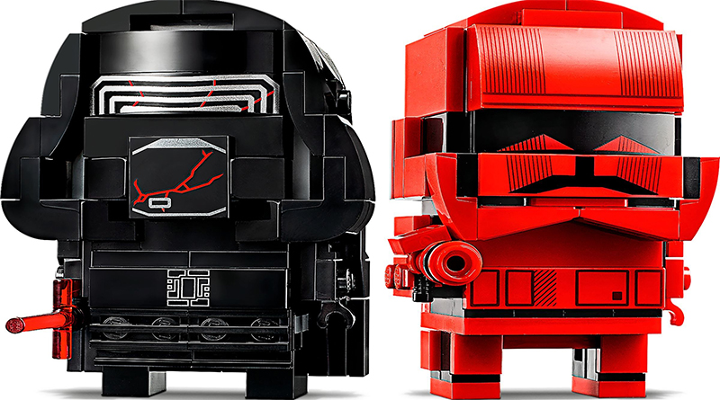 LEGO BrickHeadz Star Wars 75232 Kylo Ren & Sith  Trooper available now